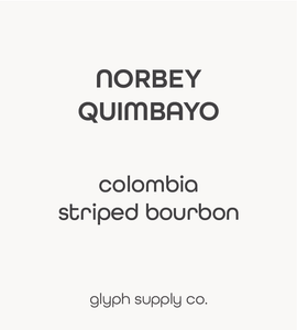 *Espresso - Norbey Quimbayo Colombia